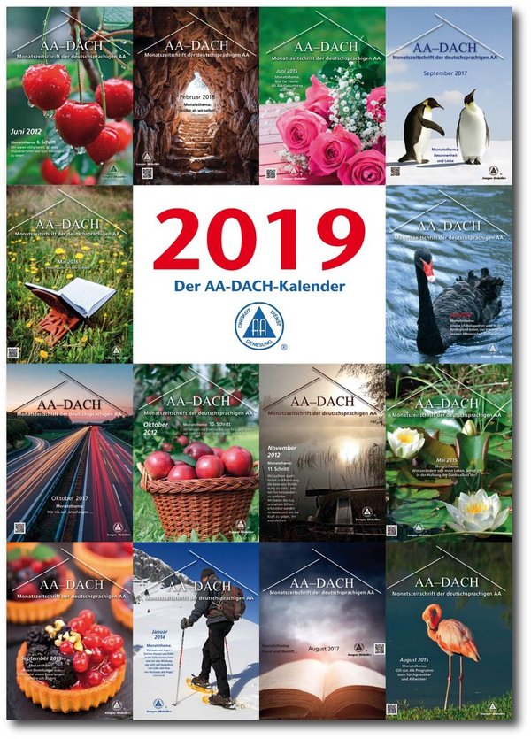 AA-DACH Kalender 2019